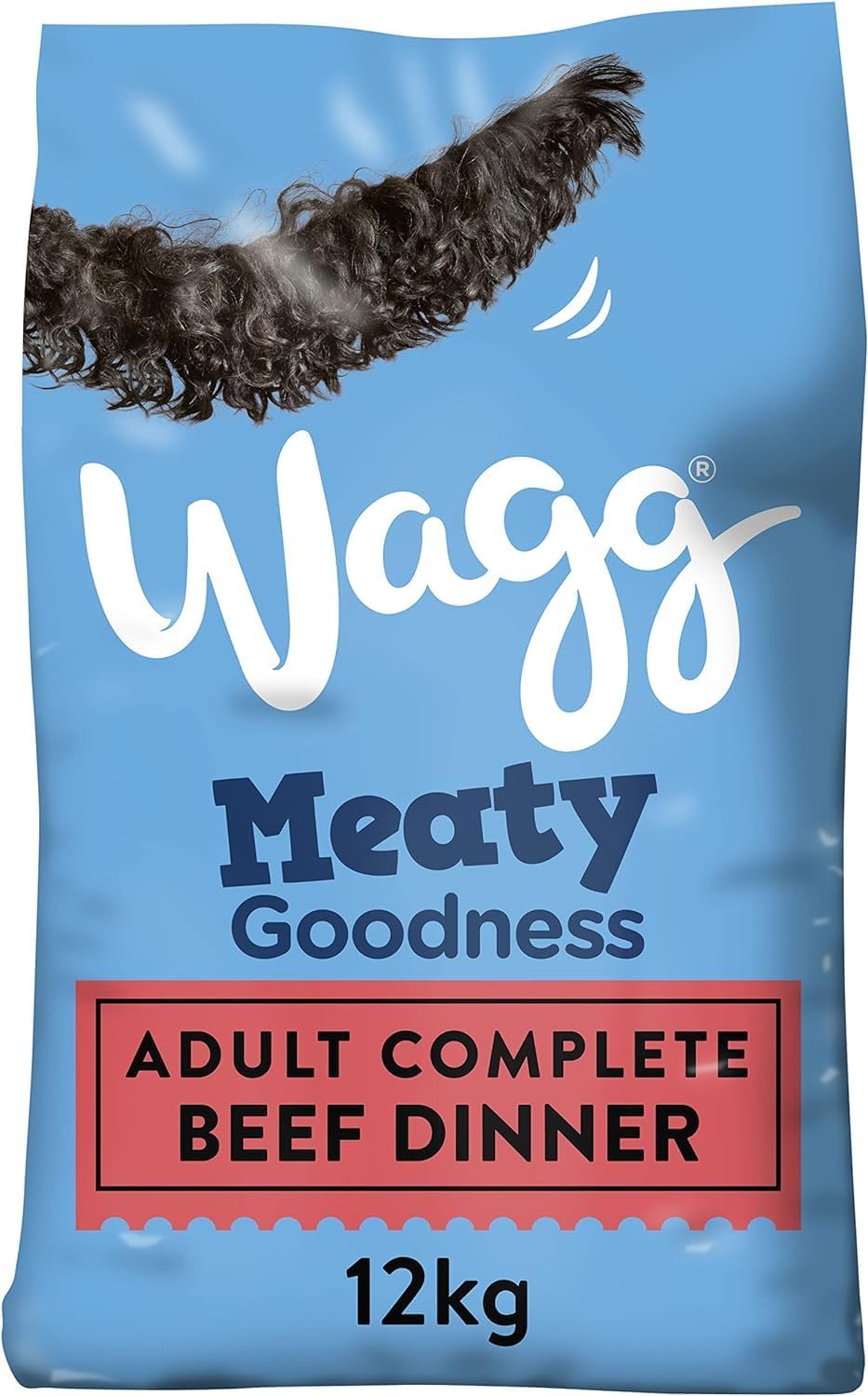 Wagg Meaty Goodness Complete Dry Adult Dog Food Beef 12kg