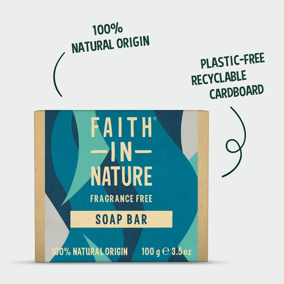Faith In Nature Natural Coconut Hand Soap Bar, Hydrating, Vegan & Cruelty Free, No SLS or Parabens, 100g