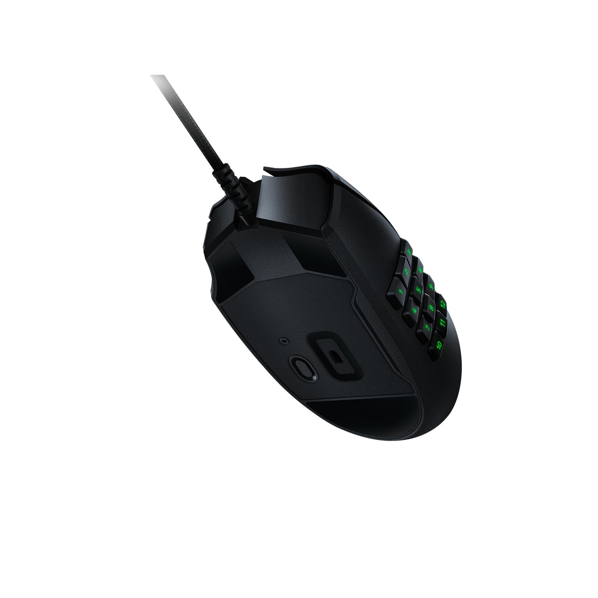 Razer Naga X - Ergonomic MMO Gaming Mouse with 16 Programmable Buttons (2nd Gen Optical Mouse Switches, Advanced 5G Optical Sensor, 85g Ergonomic Design, RGB Chroma, Speedflex Cable) Black