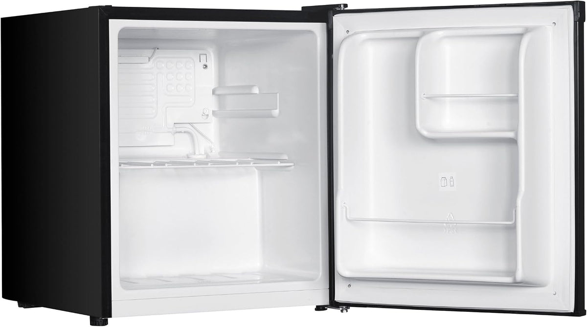 HYE Mini Fridge - 40L Capacity, 44cm Width, Black