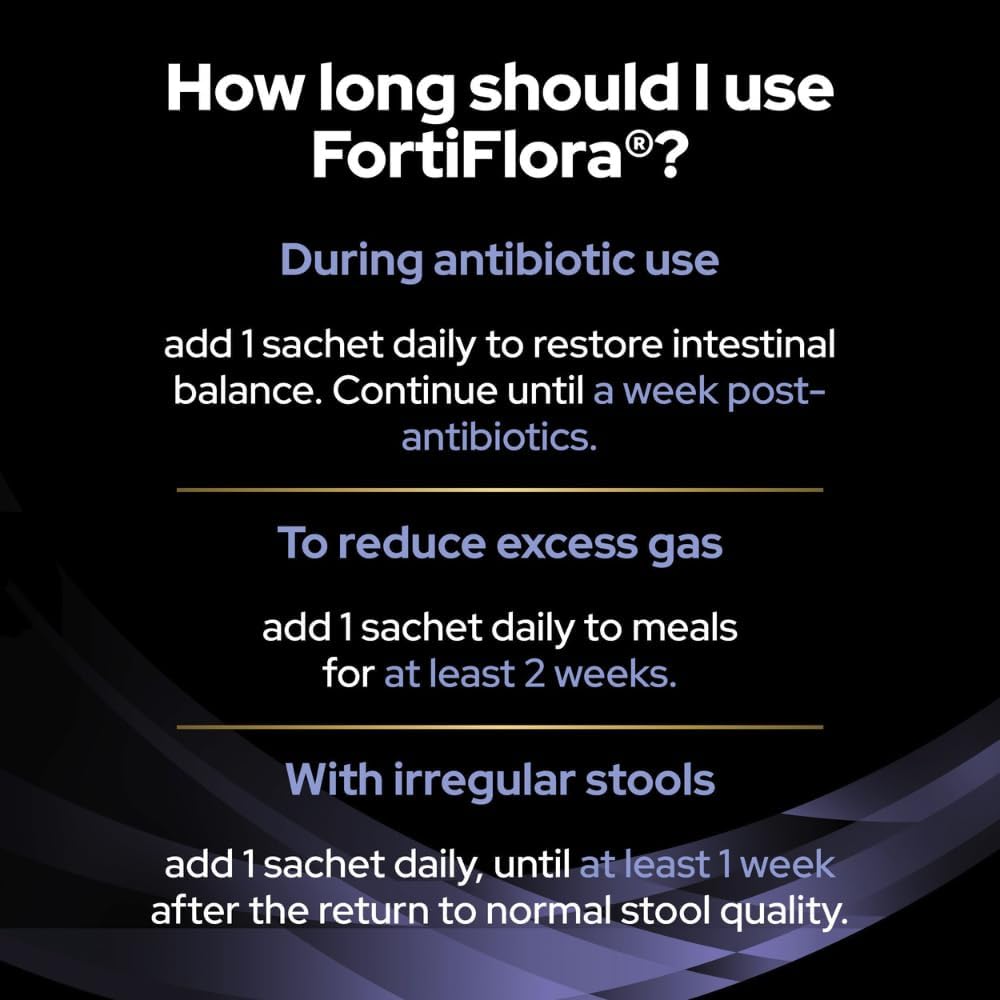 PURINA PRO Plan FortiFlora Probiotic Food Supplement for Dogs 30 x 1g Sachets | Enhances the Levels of Live Beneficial Bacteria