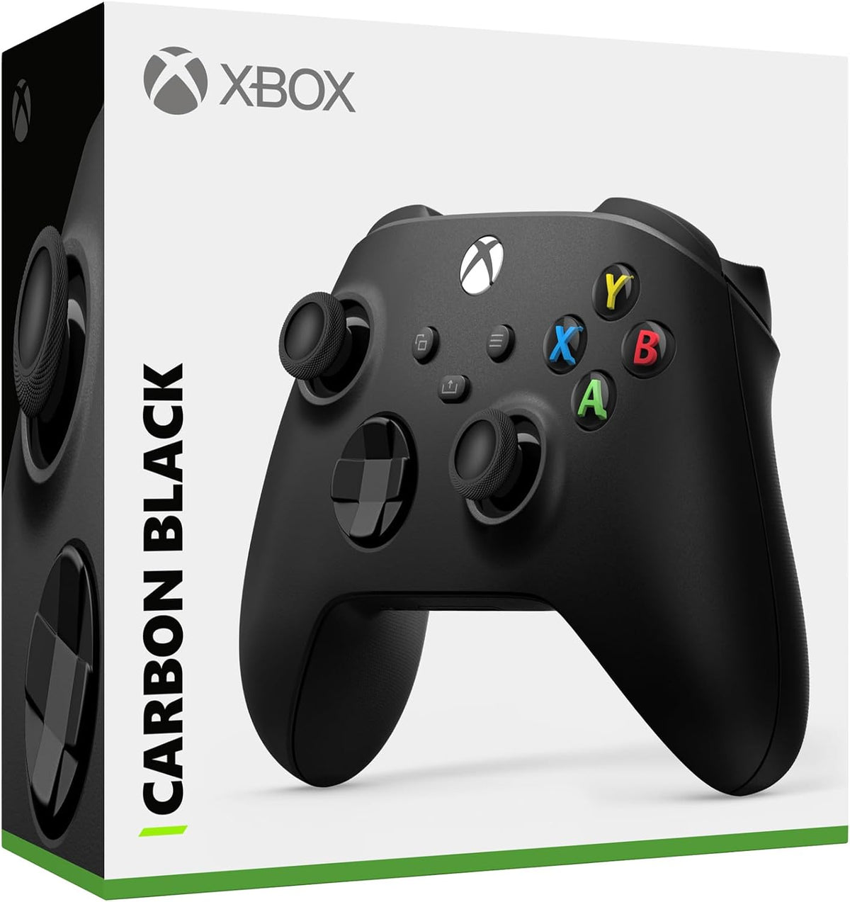 Xbox Wireless Controller – Carbon Black Series X|S, One, and Windows Devices
