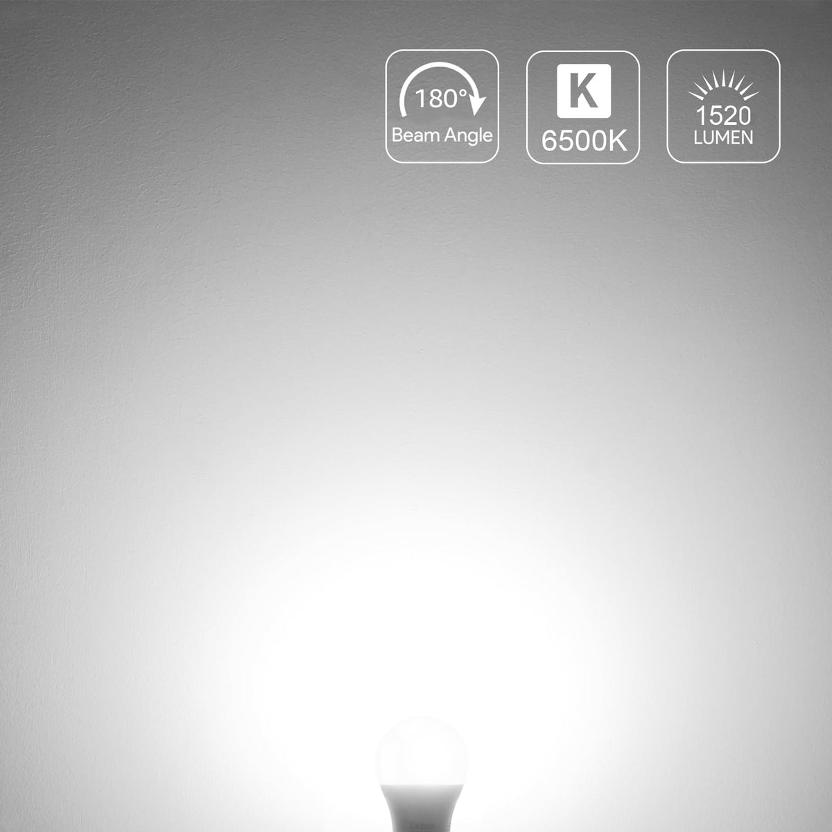 Lepro Bayonet Light Bulbs, 13W=100W, 1520lm Cool White 6500K, Pack of 6