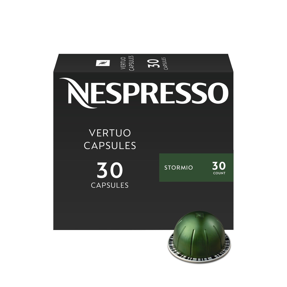 Nespresso Vertuo Coffee Pods Espresso Variety Pack - 30 Capsules (3 sleeves) Includes 10 Altissio, 10 Diavolto, 10 Voltesso Pods