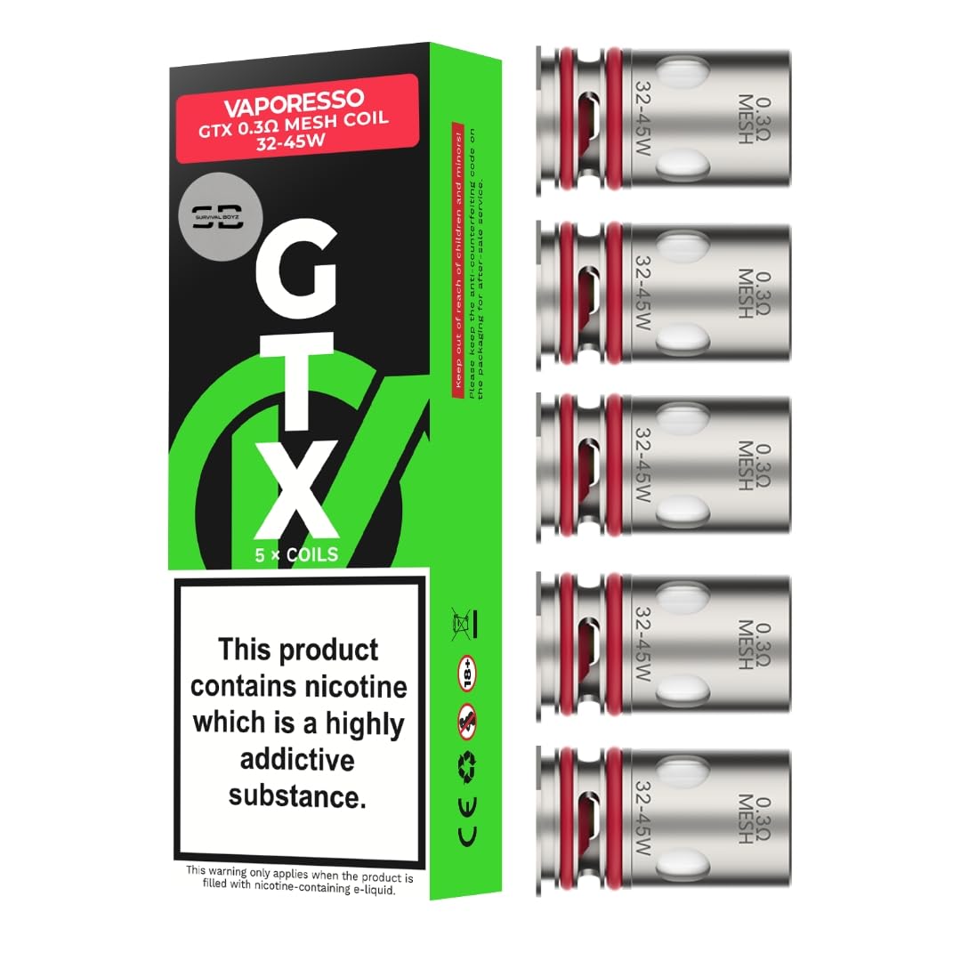 Vaporesso GTX Coils [0.6] - 5 Pack - No Nicotine