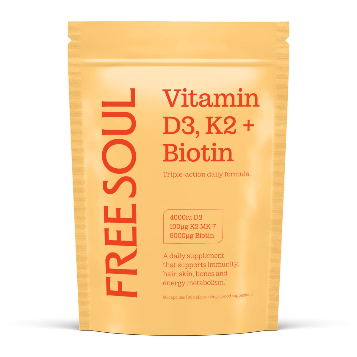 Free Soul Women's Multivitamins with Marine Collagen & Hyaluronic Acid