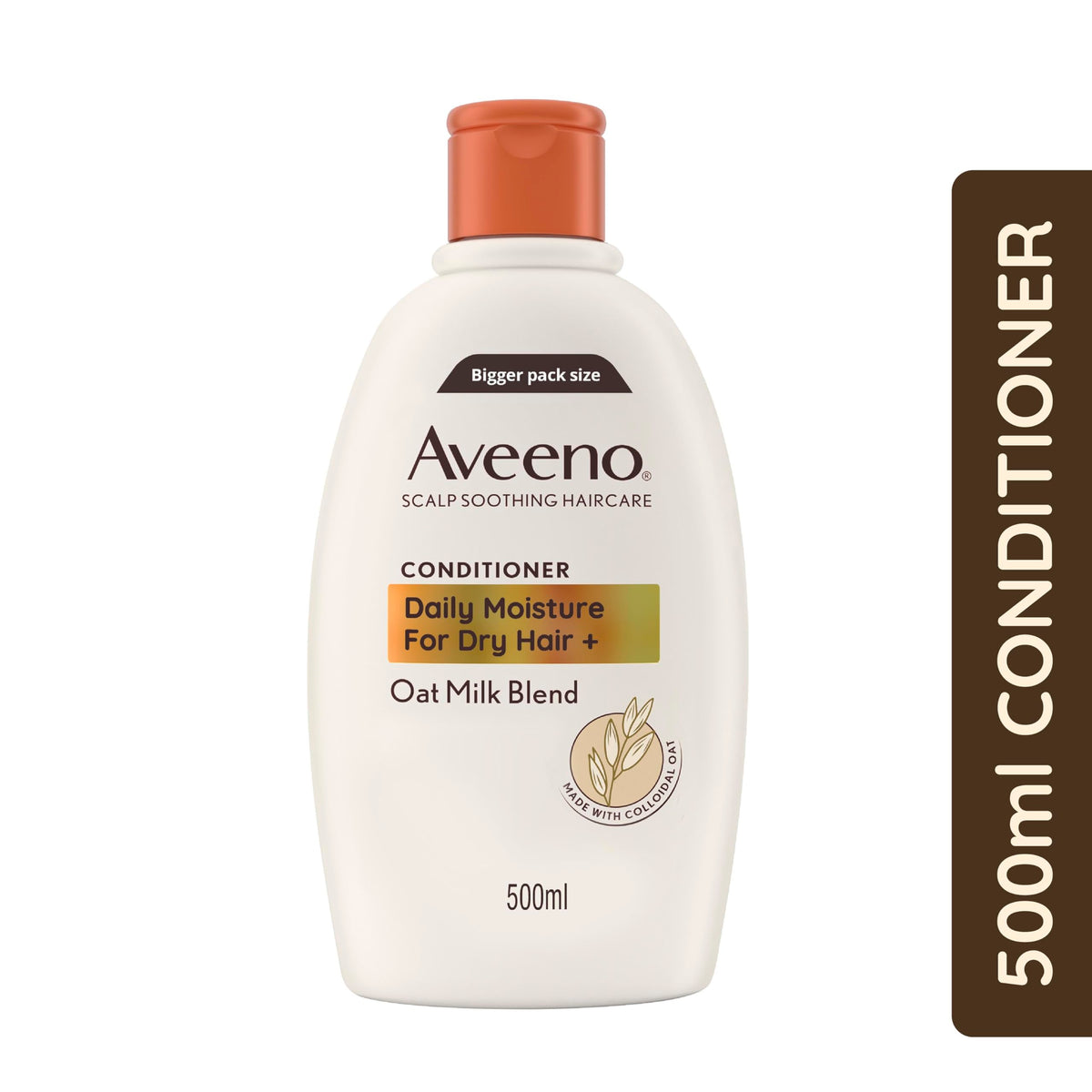 Aveeno Scalp Soothing Haircare Daily Moisture Conditioner, Oat Milk Blend, for Dry Hair, Soothes Dry, Itchy & Flaky Scalp, Clinically Proven, Sulfate Free, 300ml