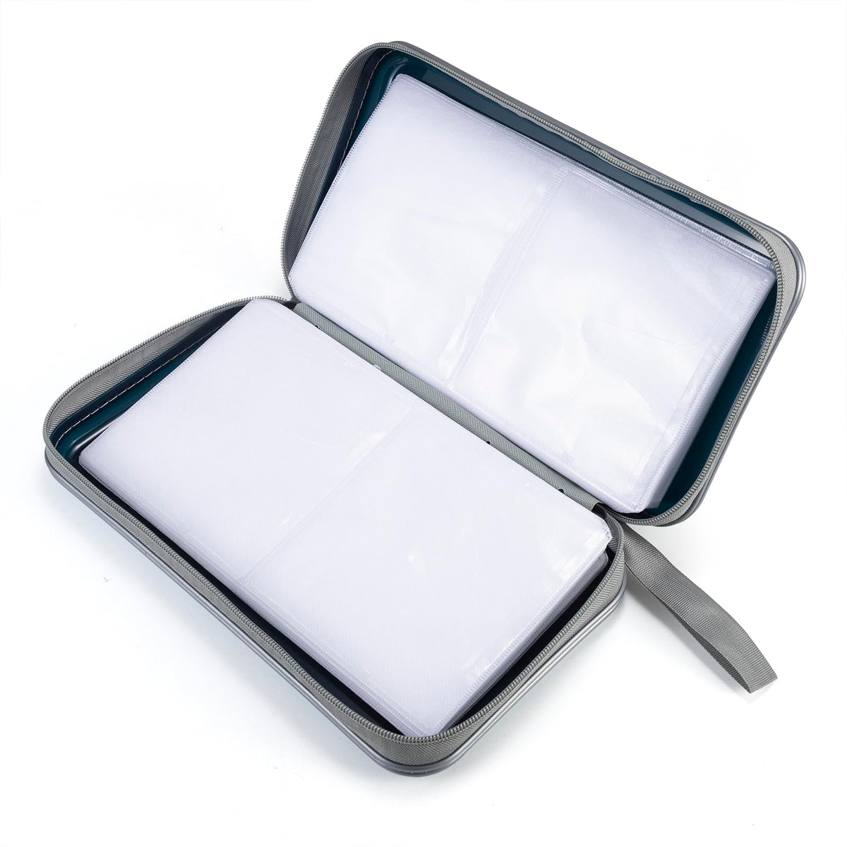 LIOVODE DVD Case, 96 Capacity CD Case Holder Organizer Disc Wallet for Car