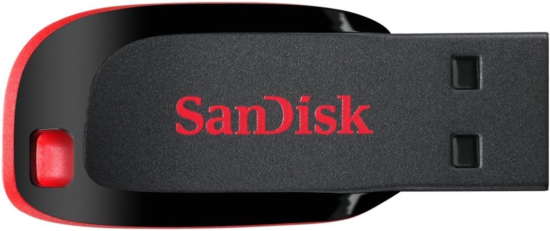 SanDisk 128GB Cruzer Blade USB 2.0 Flash Drive