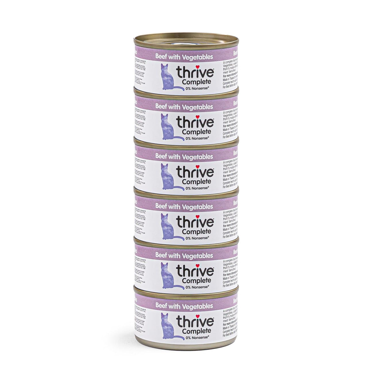 Thrive Complete Chicken Breast Wet Cat Food – Adult & Senior – 6 x 75g Cans