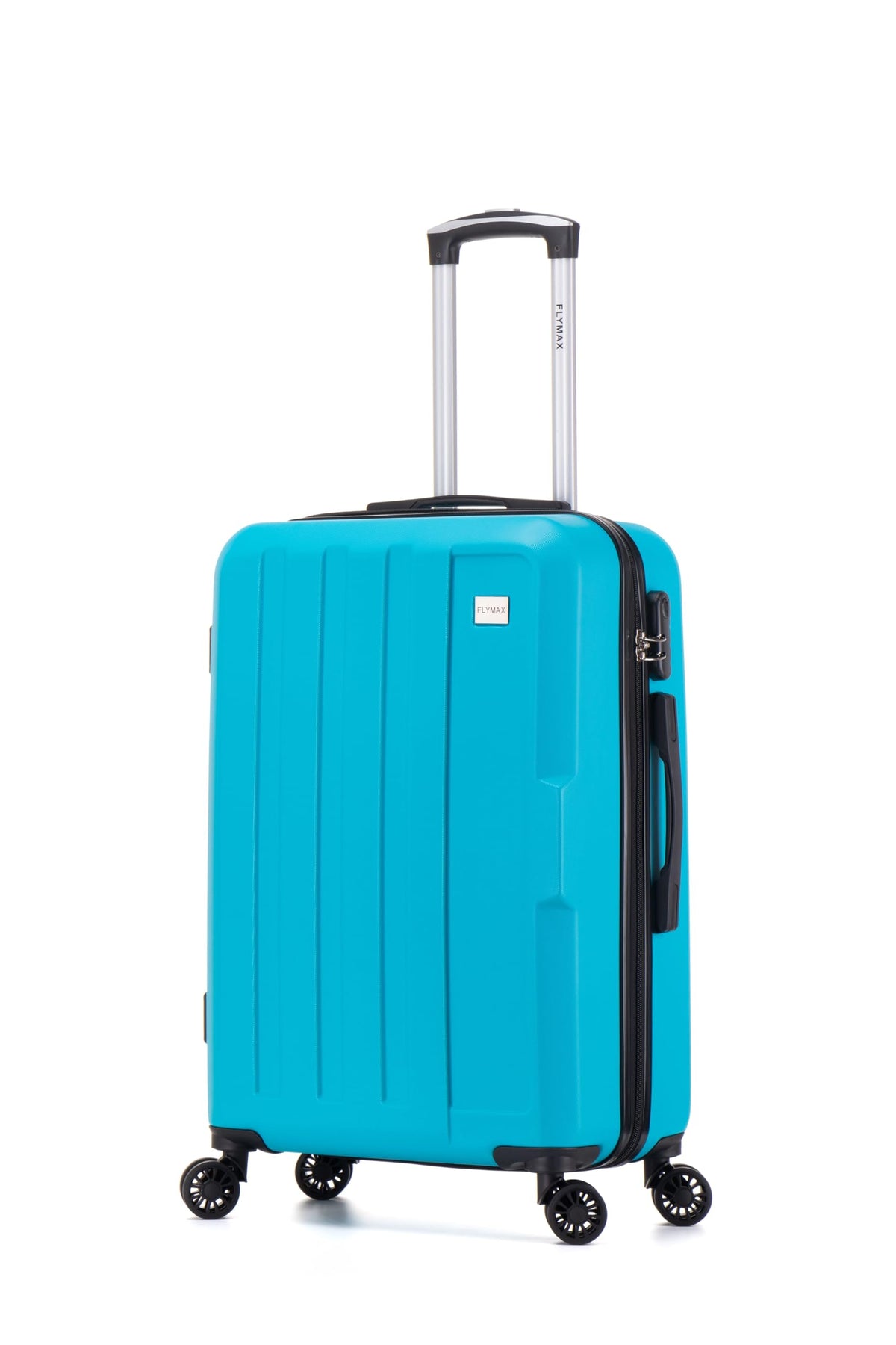 FLYMAX 29" Large Suitcase 4 Wheel Lightweight Luggage Hard Shell Travel Case Hold Check in Fits 23kg - 27kg + 3 Digit Lock Suitcase Large + Telescopic Handle 103 Litre Capacity