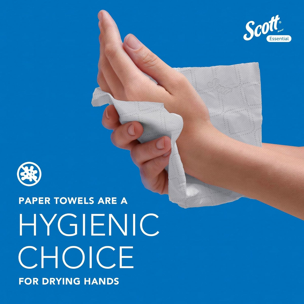 Scott Essential Narrow Fold Paper Towels 6636, FSC certified, 12x220 Sheets