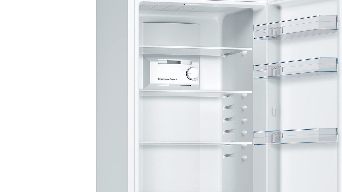 Bosch Series 2 KGN27NLEAG Fridge Freezer, NoFrost, Stainless Steel