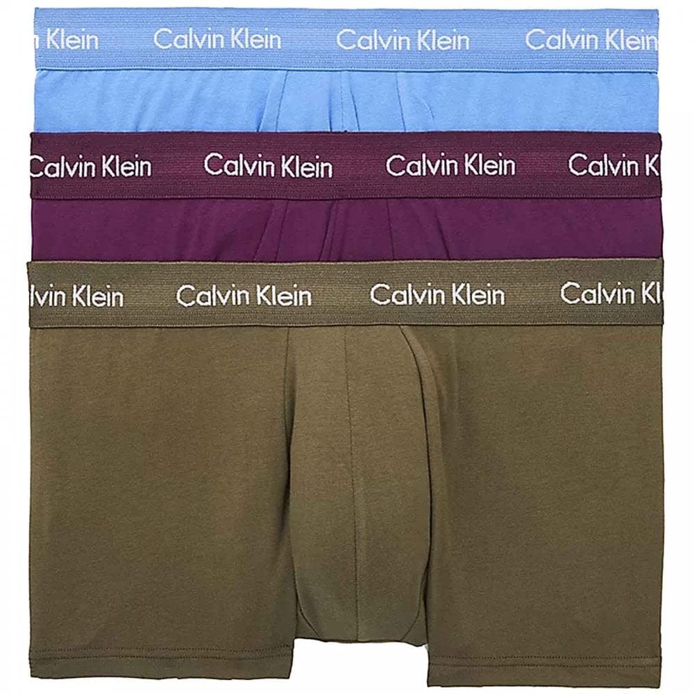 Calvin Klein Men’s 3 Pack Low Rise Trunks Underwear
