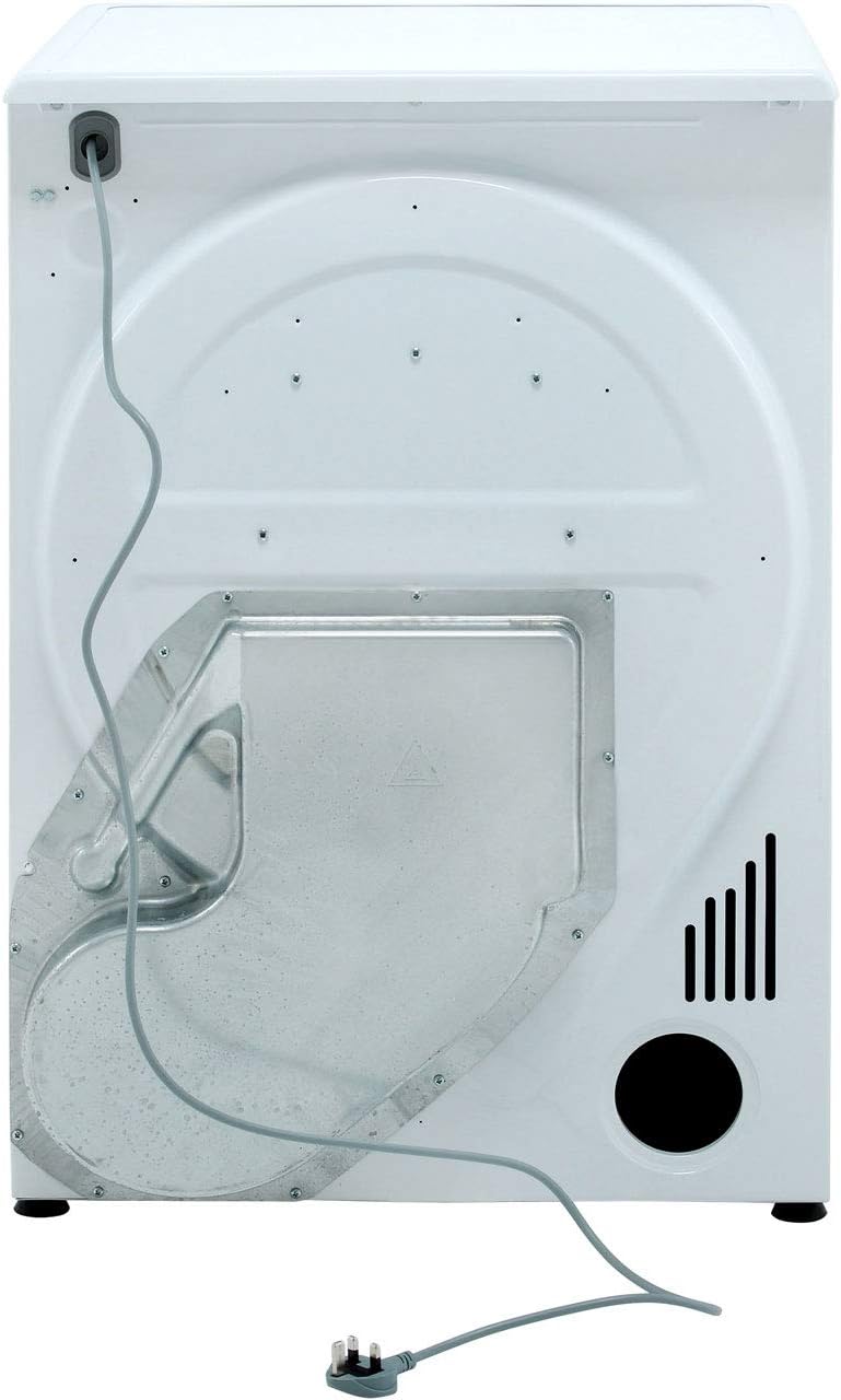 Hoover HLV10LG Freestanding Vented Tumble Dryer, Sensor Dry, 10 kg, White