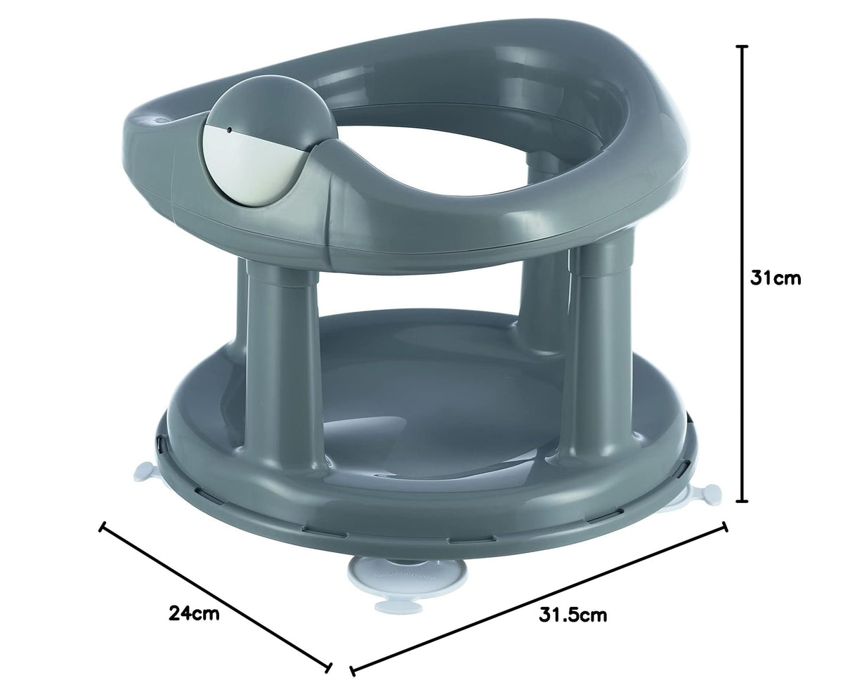 Bebeconfort Playful Swivel Baby Bath Seat, 0–10 kg, Blue