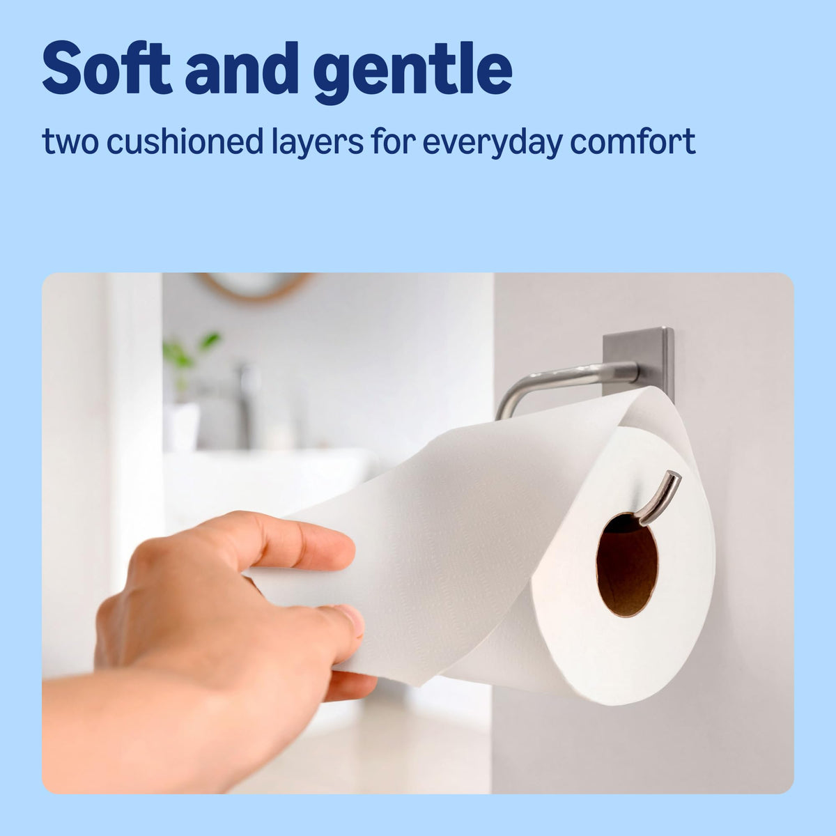 by Amazon Soft Toilet Tissue, 2-Ply, 45 Rolls (5 Pack of 9), 200 Sheets per Roll