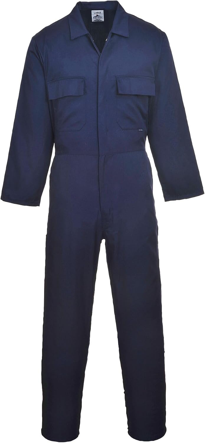 Portwest Euro Work Men's Polycotton Men's Polycotton Coverall