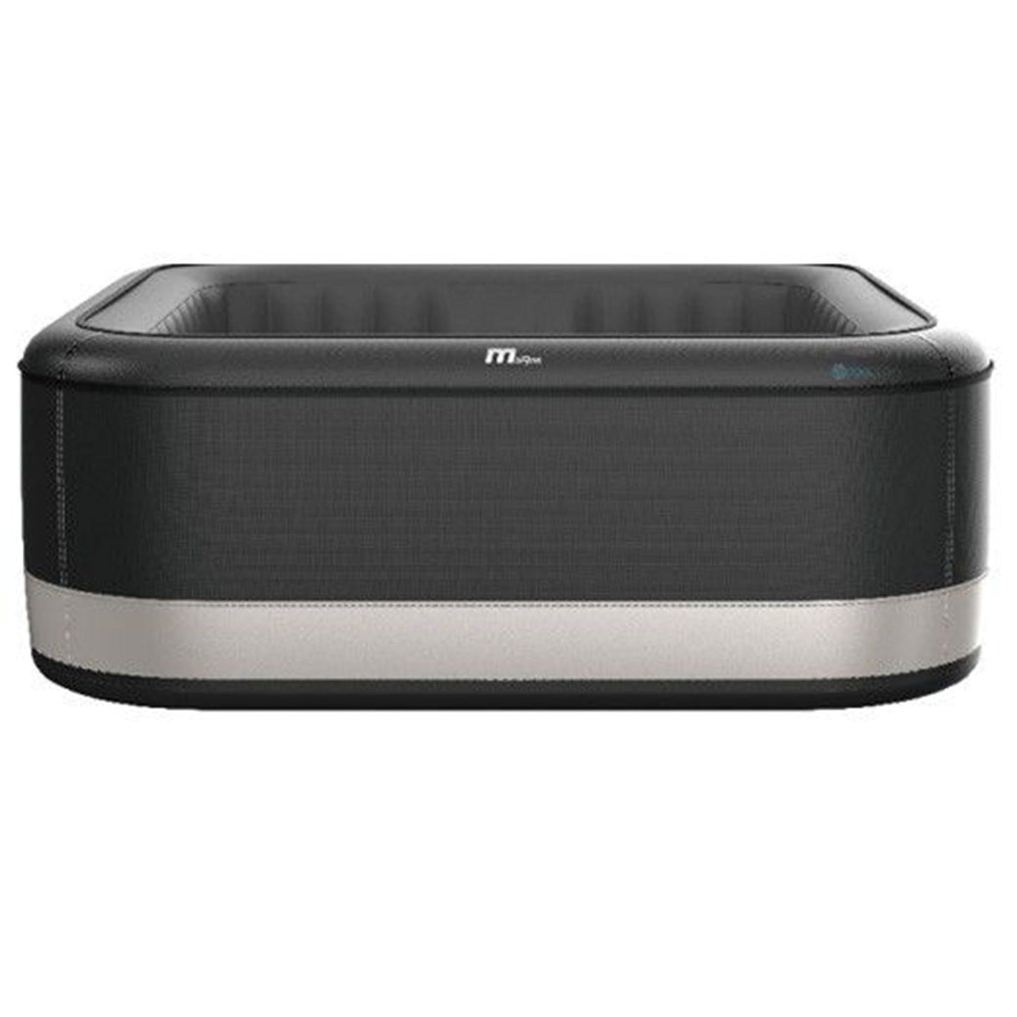 M Spa Square Inflatable Bubble Massage Spa, 4 to 6 Person Outdoor Hot Tub, Portland