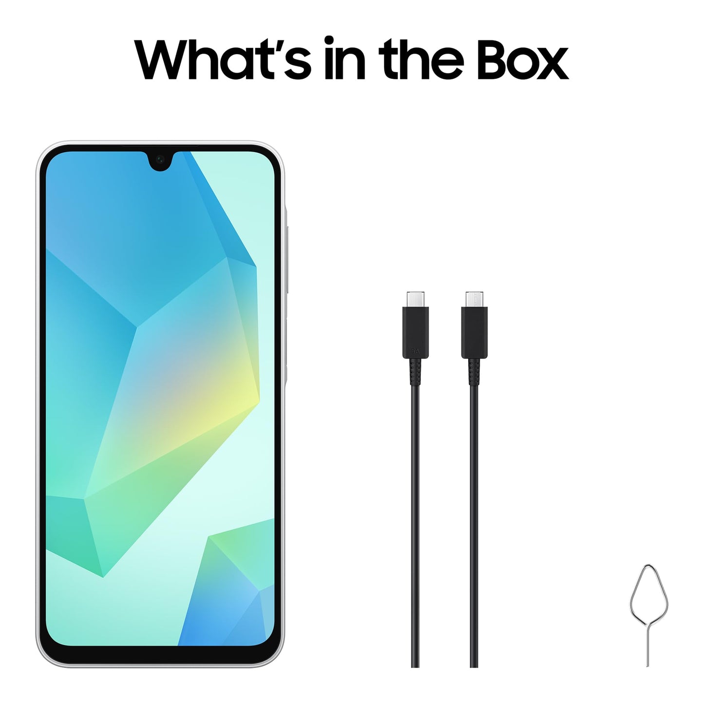 Samsung Galaxy A16 4G Android Smartphone, Super Amoled 6.7" Screen, Multiple Cameras, 128GB Storage, Blue Black, 3 Year Manufacturer Extended Warranty (UK Version)