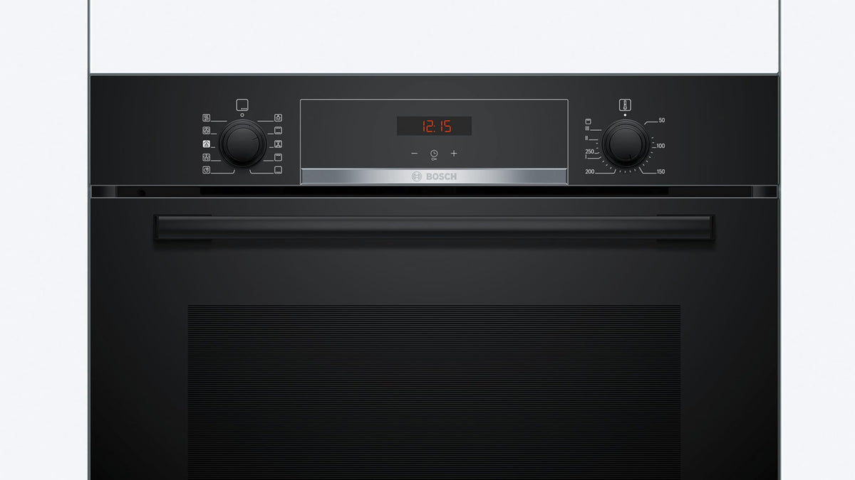 Bosch Series 4 HQA534BS3B Built-in Single Oven, A+ Rated, Brushed Steel
