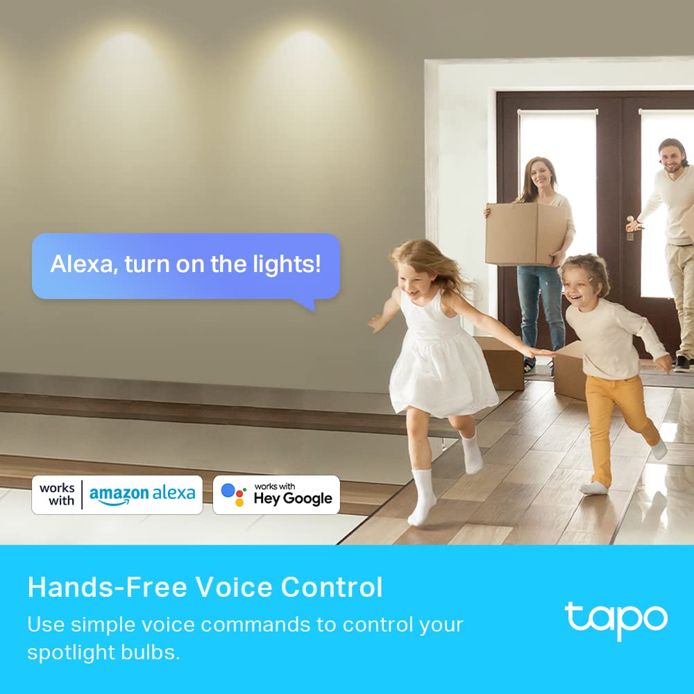 Tapo L630(4-Pack) GU10 Smart Bulb Multicolour Dimmable LED Light Bulb