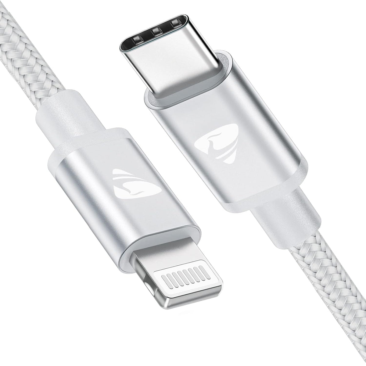 Aioneus USB C to Lightning Cable 2M [Apple MFi Certified] iPhone Fast Charger Cable USB-C Charging Lead Cord for iPhone14/13/12/12 PRO Max/12 Mini/11/11PRO/XS/Max/XR/X/8/8Plus/iPad