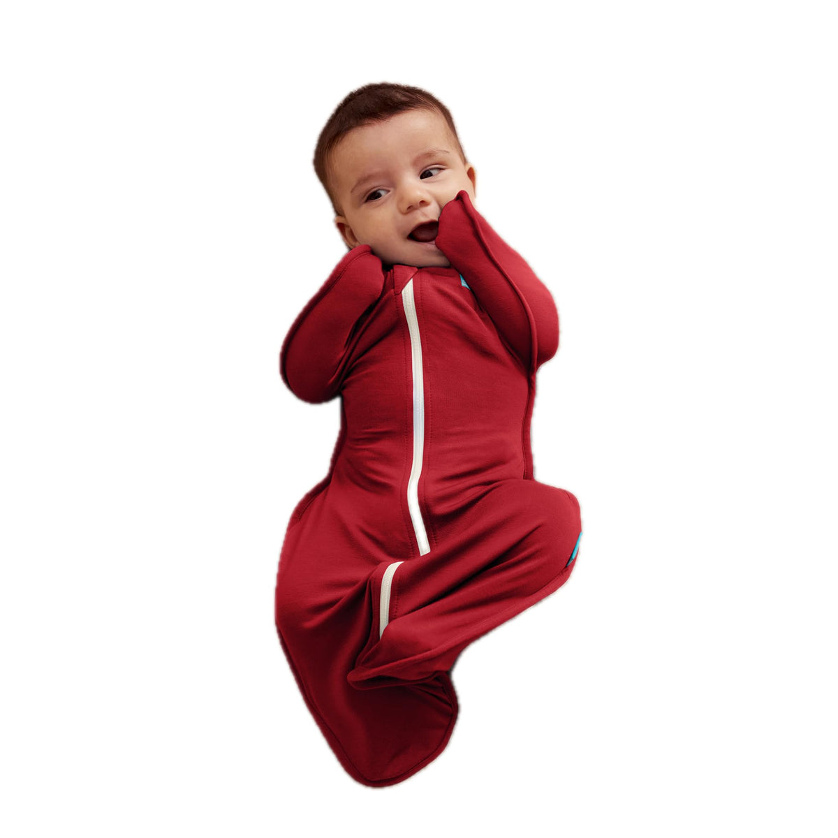 Love To Dream™ Swaddle UP™, Newborn 2.2-3.8 kg - Grey, Snug Fit, Supports Healthy Sleep Routine, 1.0 Tog - Ideal for 20-24°C Temperatures, Machine Washable Cotton & Double Zip for Easy Nappy Changes