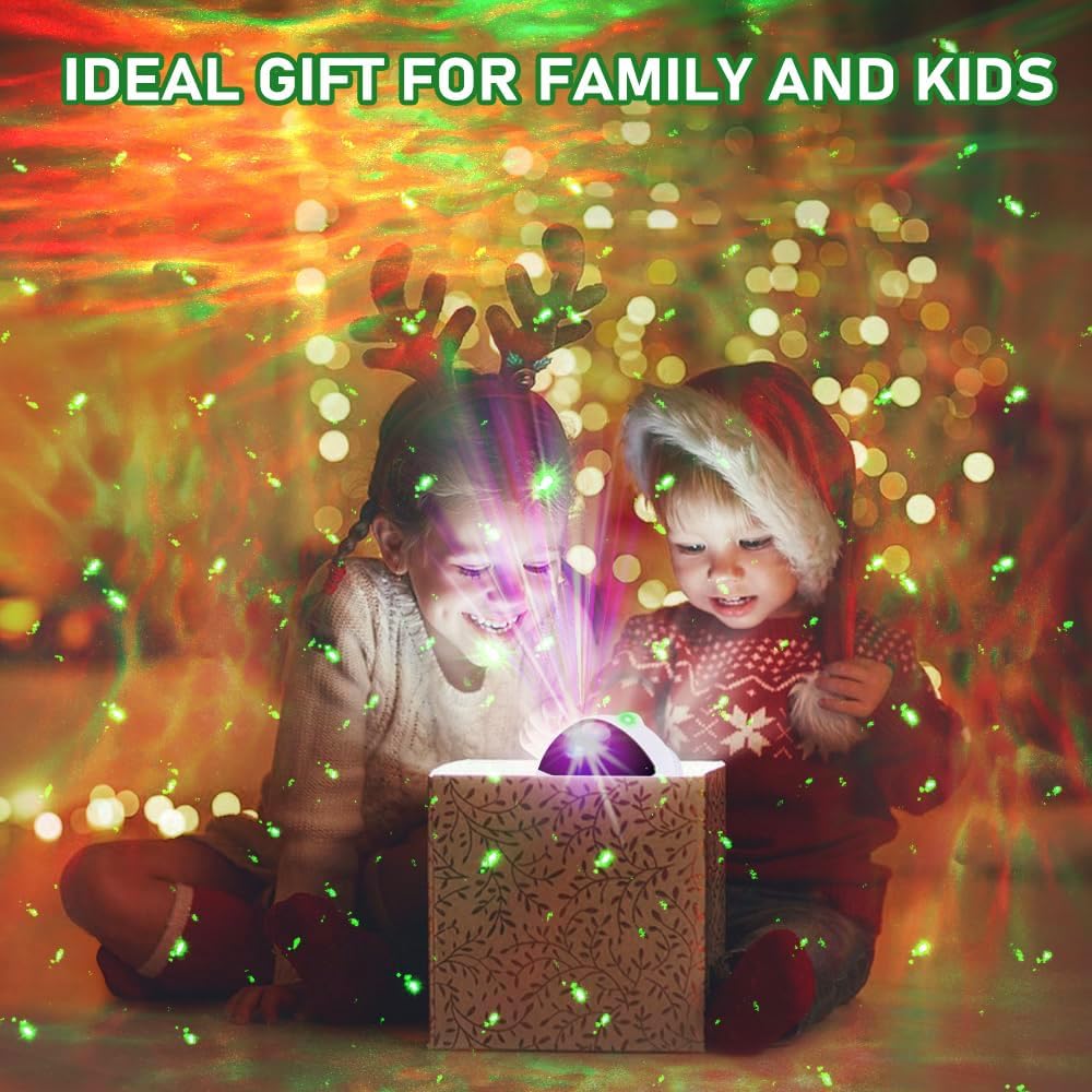 MAZ-TEK Astronaut Galaxy Star Projector - Starry Night Light with Remote Control Timer, 360° Adjustable for Christmas, Birthdays, Valentine's Day