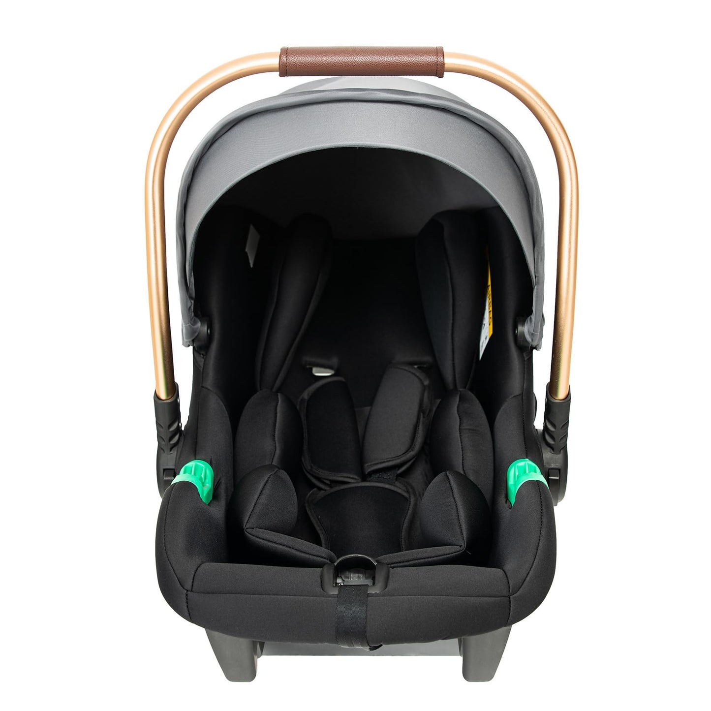 BEBBY Stroller 3-in-1 Baby 3 in 1 with Seat with Foldable Aluminium Frame, Compact Stroller with Adjustable Armrests, Combined Strollers,High Landscape Travel Pushchair (gen-H9-PINK, H9)