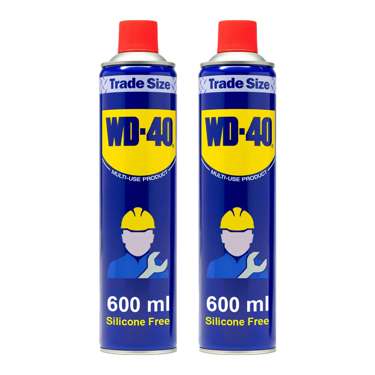 WD-40 Multi-Use Lubricant Spray, Trusted Formula, Multi-Purpose, 600ml