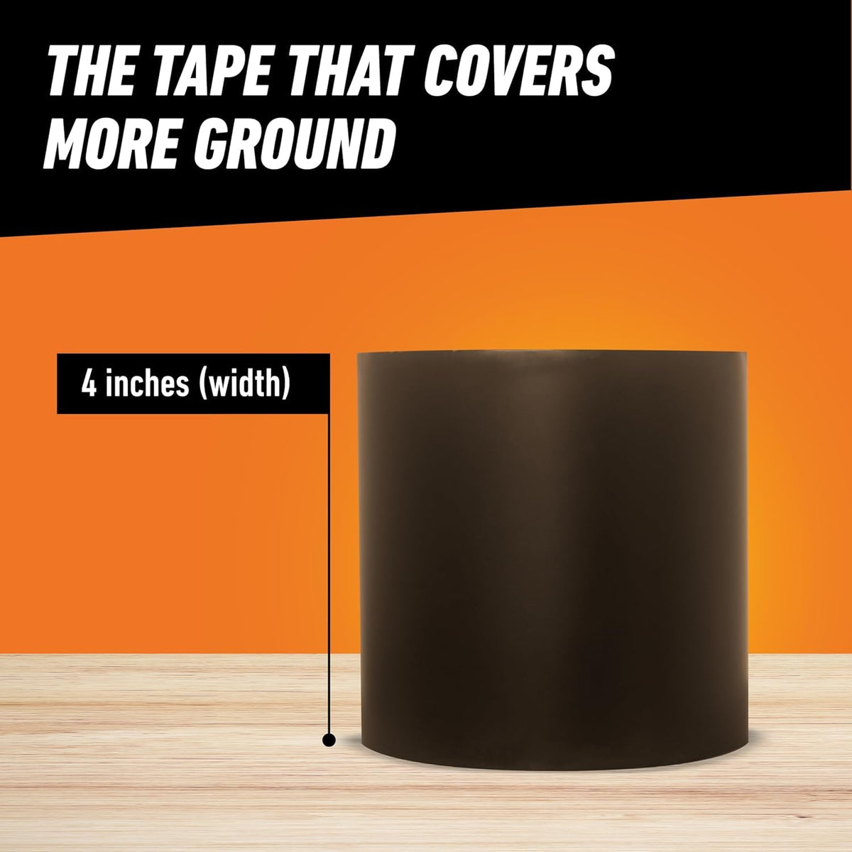 Gorilla Waterproof Patch & Seal Tape Black 3m