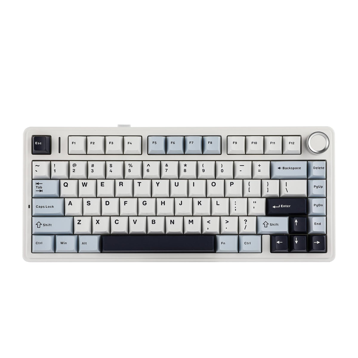 EPOMAKER AULA F75 Wireless Mechanical Gaming Keyboard, 75% Layout with Knob