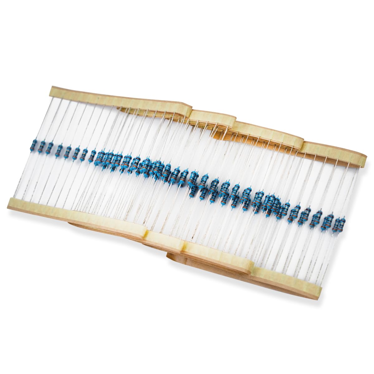 50 Pcs 1W 1% Tolerance 0.1 Ohm Metal Film Resistor Resistance for DIY Project and Experiments