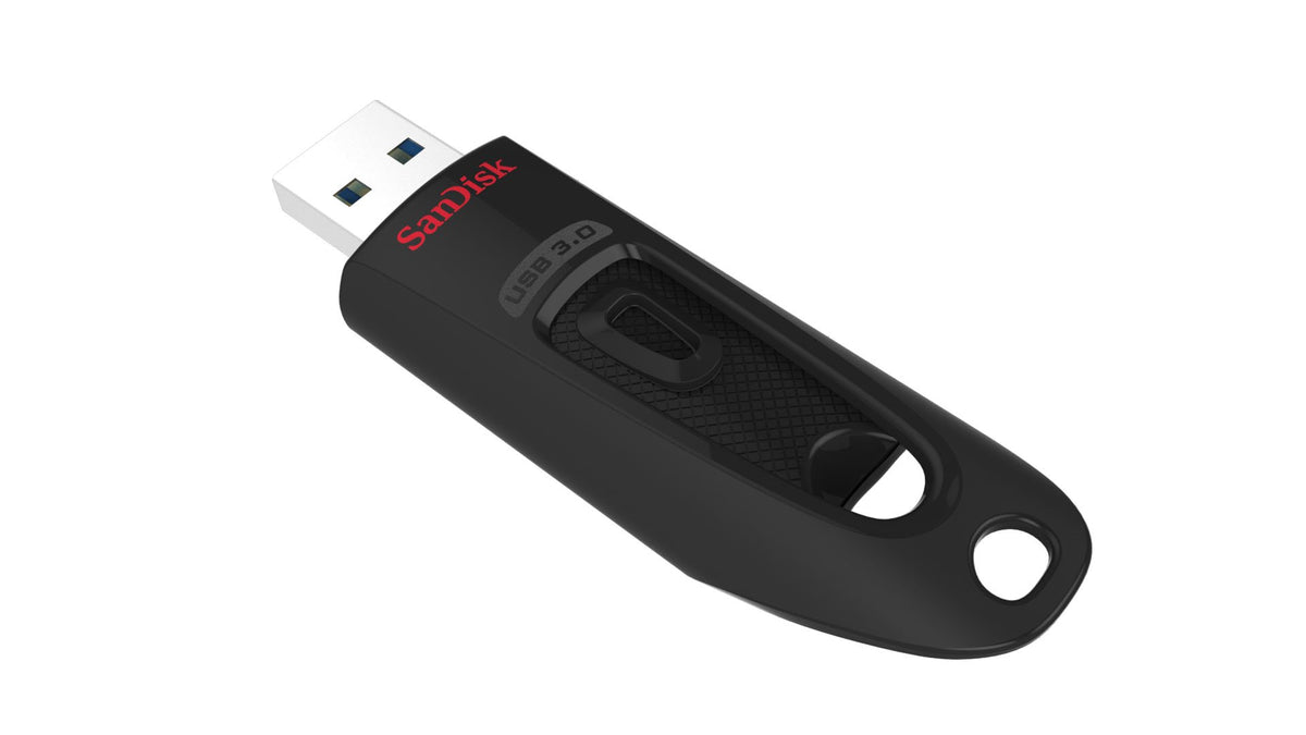 SANDISK Ultra 256GB, USB-A Flash Drive, Up to 100MB/s Read Speeds