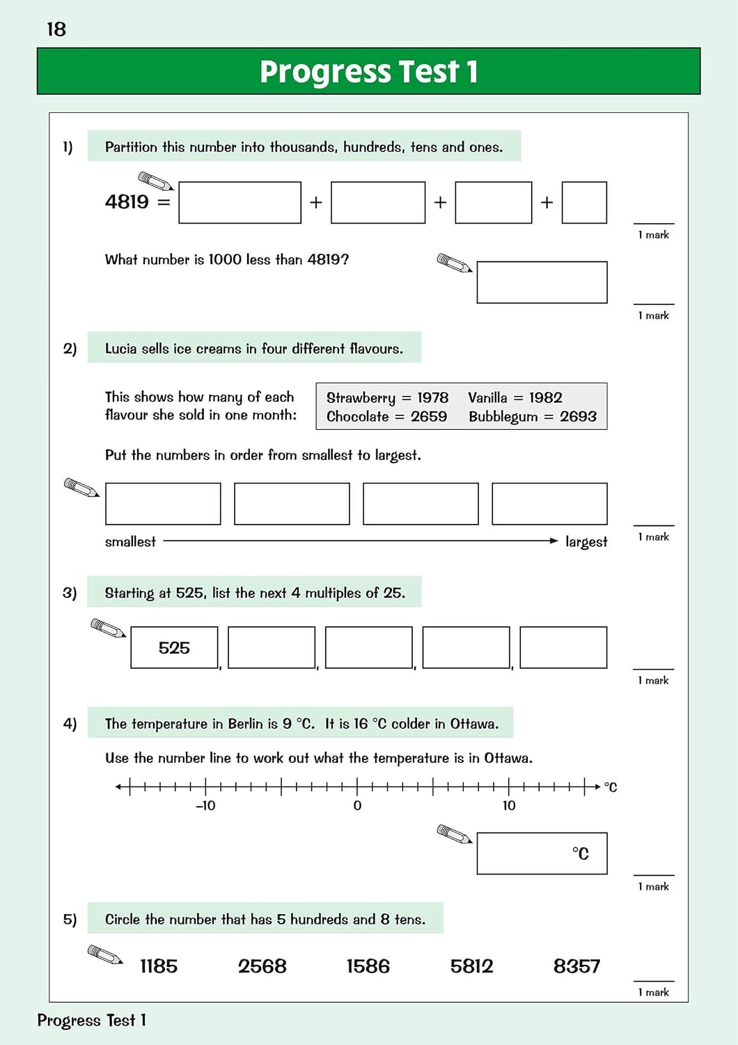 KS2 Maths Year 4 Targeted Question Book
