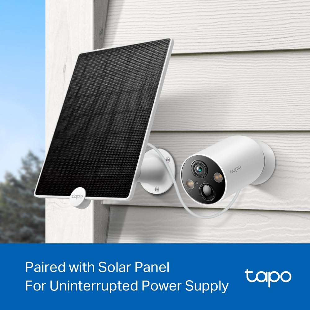 Tapo TC82 2K Battery Outdoor Security Camera Wireless