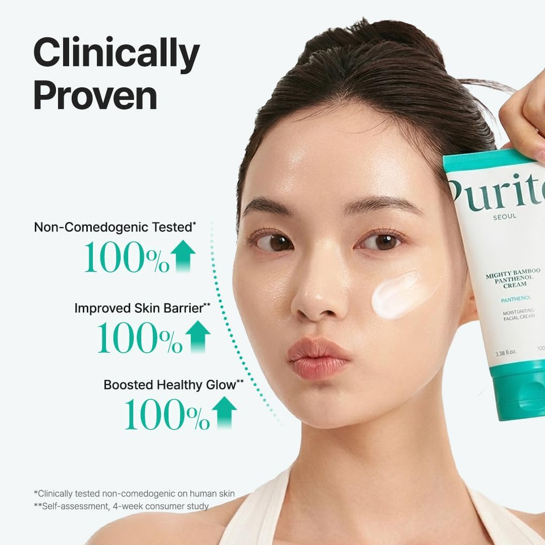 PURITO Panthenol 10% Cream for Sensitive Skin, 100mL