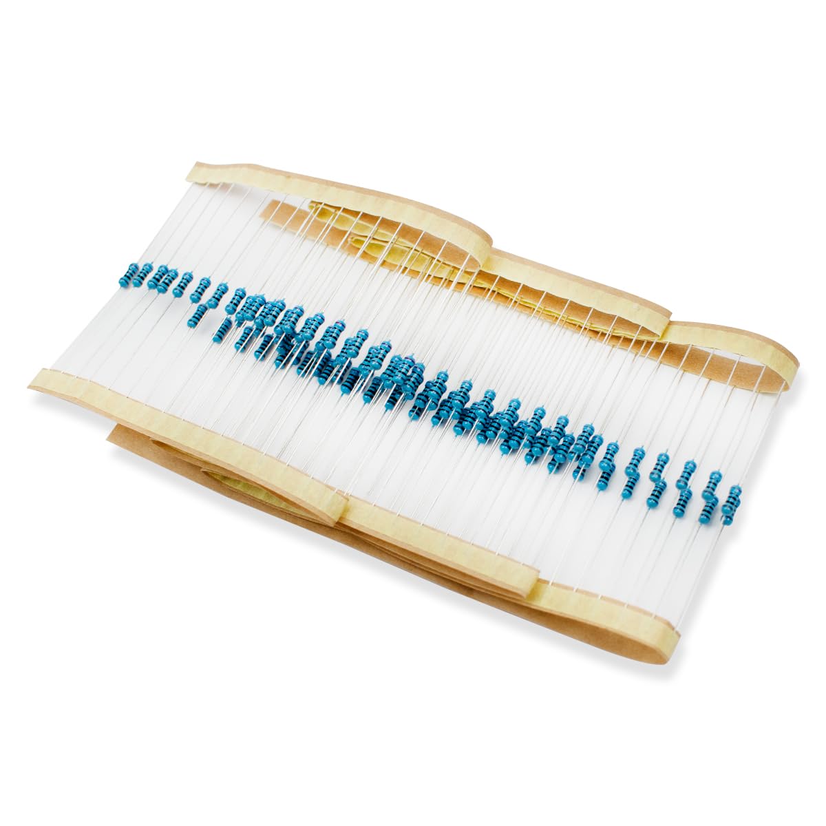 50 Pcs 1W 1% Tolerance 0.1 Ohm Metal Film Resistor Resistance for DIY Project and Experiments