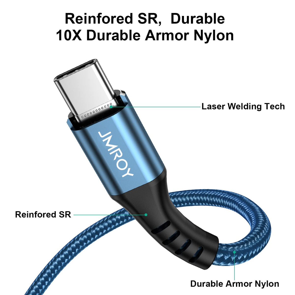 Extra long USB to USB C Cable 3m, PS5 Controller Charging Cable Type C Charger cable for Samsung Galaxy S22 S21 S20 Plus Note 10 9 8, Google Pixel,LG, Playstation 5, Xbox Series X/S