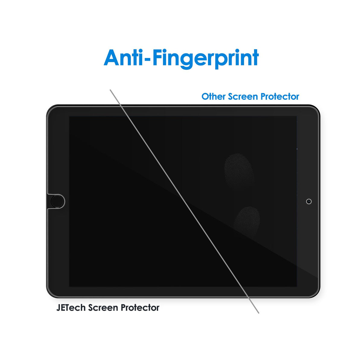 JETech Screen Protector for iPad (A16) 11th/10th Gen, 2-Pack