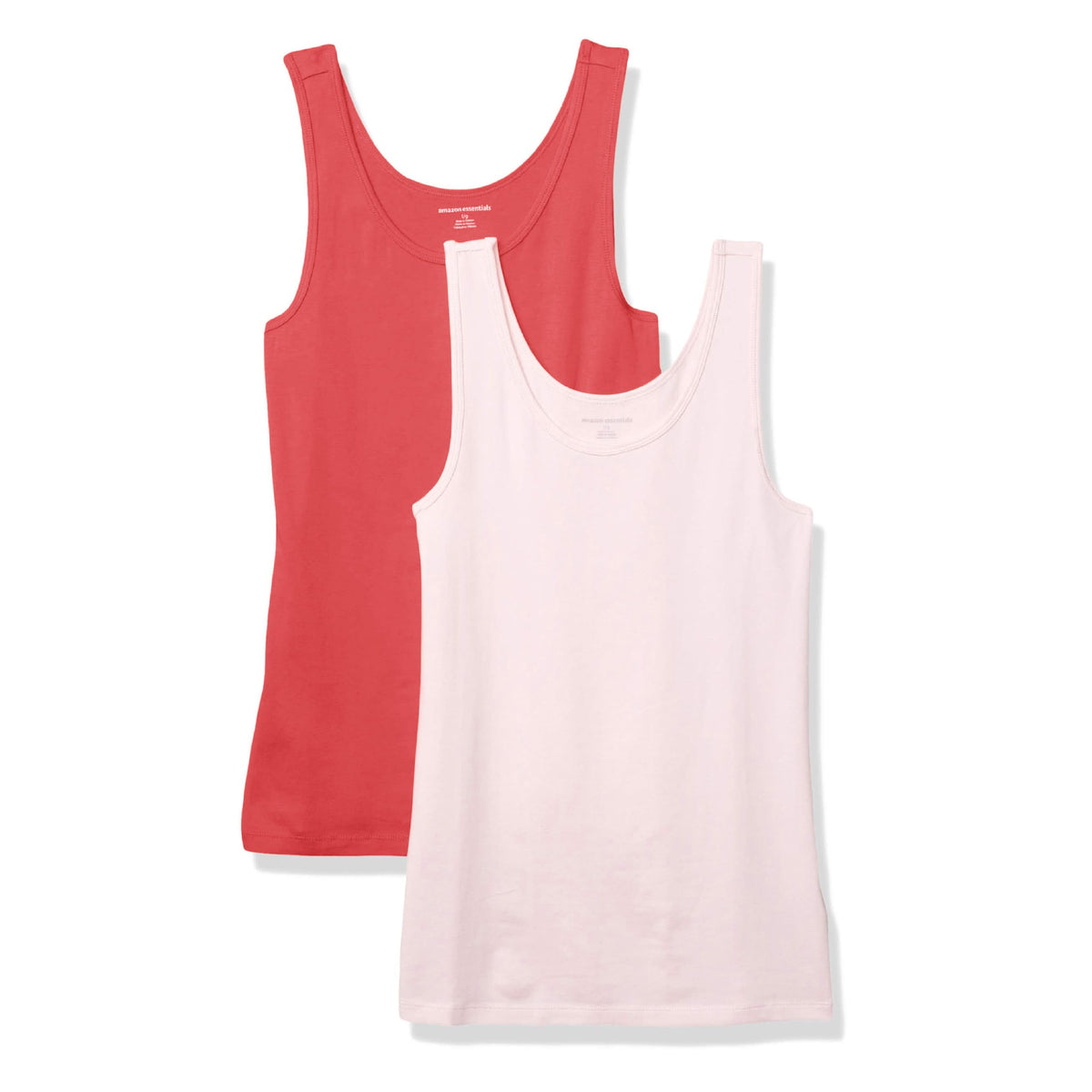 Amazon Essentials Women's Slim-Fit Vest, Pack of 2