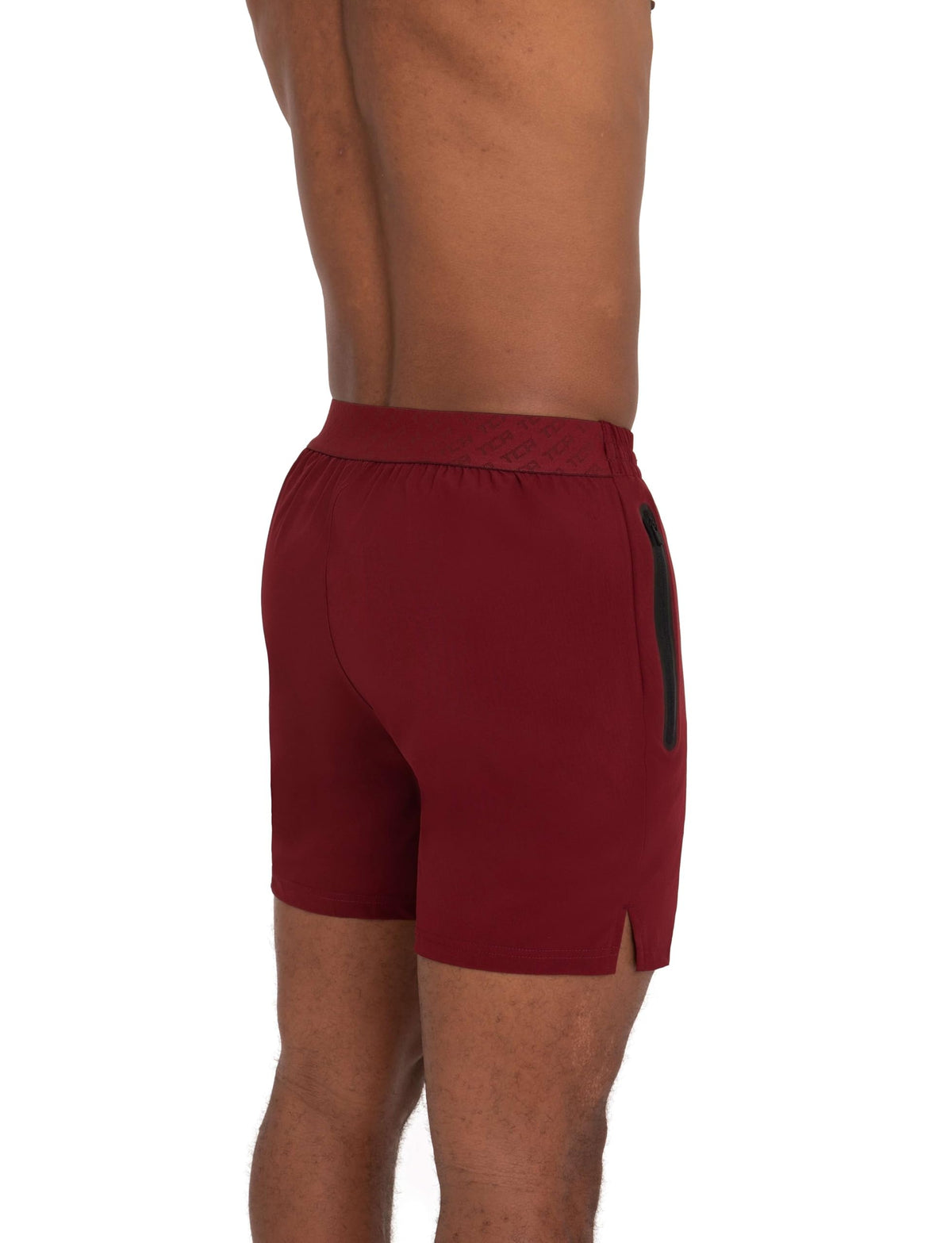 TCA Elite Tech Mens Running Shorts with Zip Pockets, Gym Shorts Men Training Sports Short with Phone Pocket