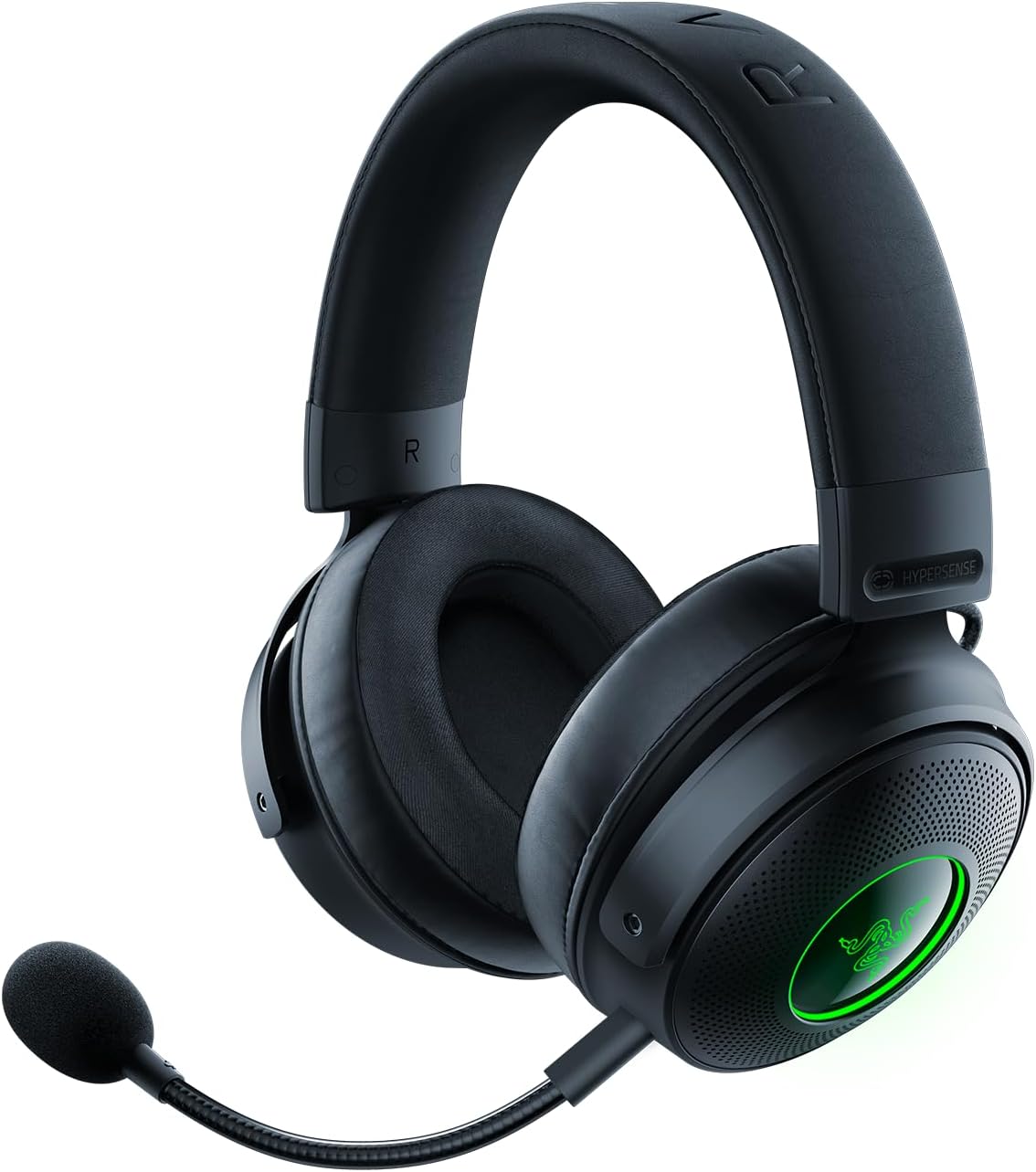 Razer Kraken V3 X USB - Wired USB Gaming Headset (ultra-lightweight at 285g, TriForce 40mm drivers, HyperClear Cardioid Microphone, 7.1 surround sound, Chroma RGB) Black
