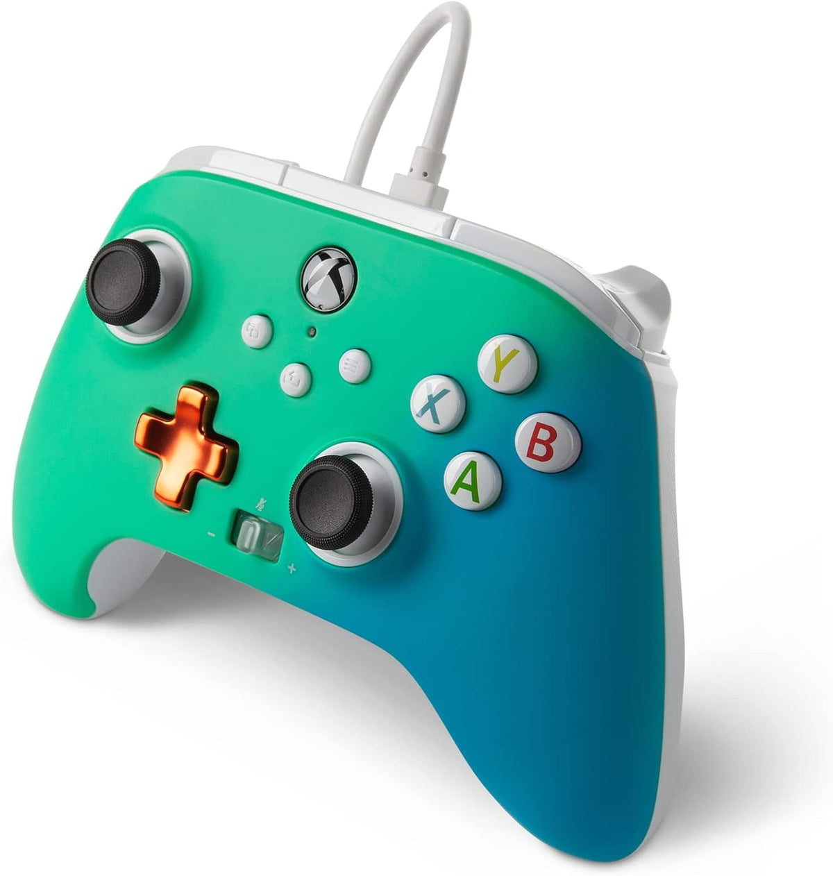 PowerA Enhanced Wired Controller for Xbox Series X|S – Seafoam Fade (Amazon Exclusive)