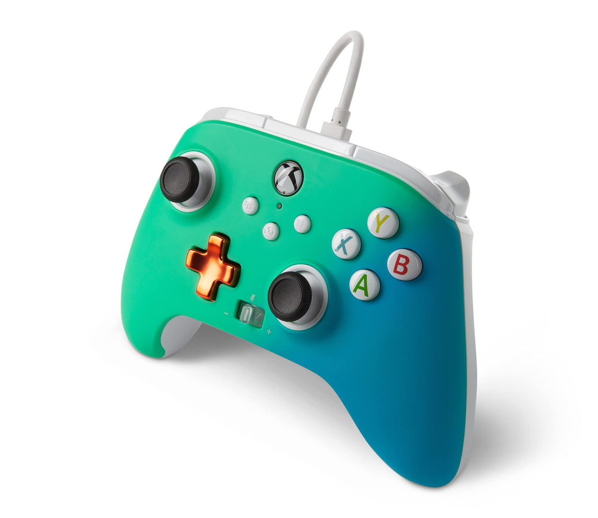 PowerA Enhanced Wired Controller for Xbox Series X|S – Seafoam Fade (Amazon Exclusive)