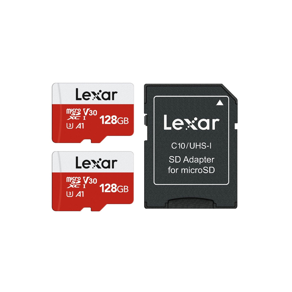 Lexar Micro SD Card 64GB E Series, Up to 100MB/s, microSDHC