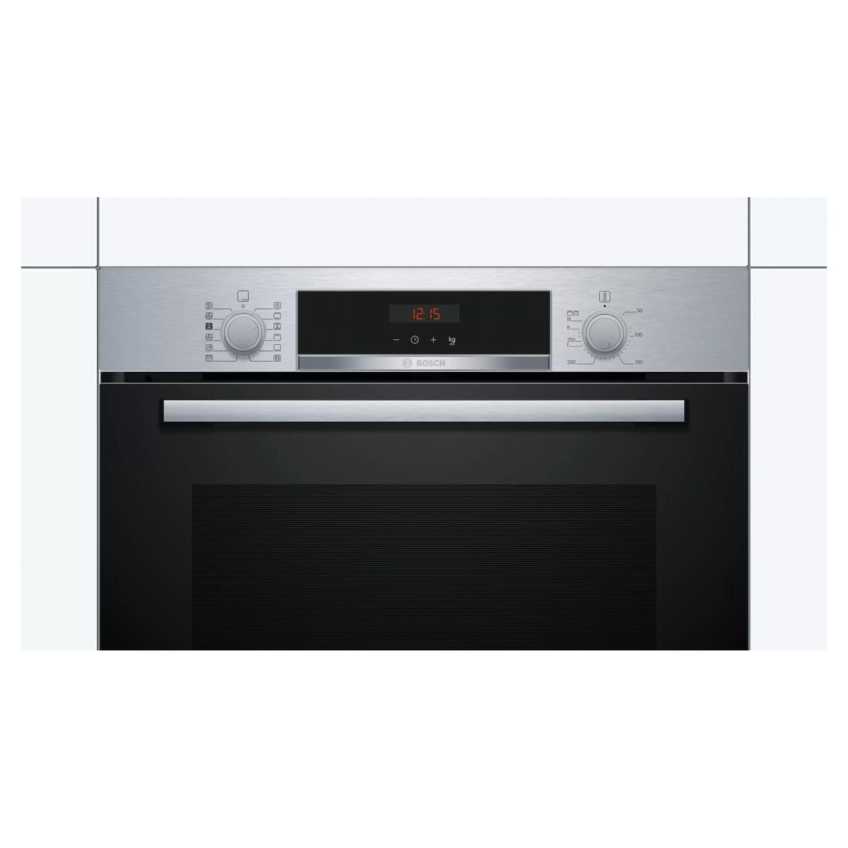 Bosch Series 2 HHF113BR0B Built-in Single Oven, A Rated, Stainless Steel
