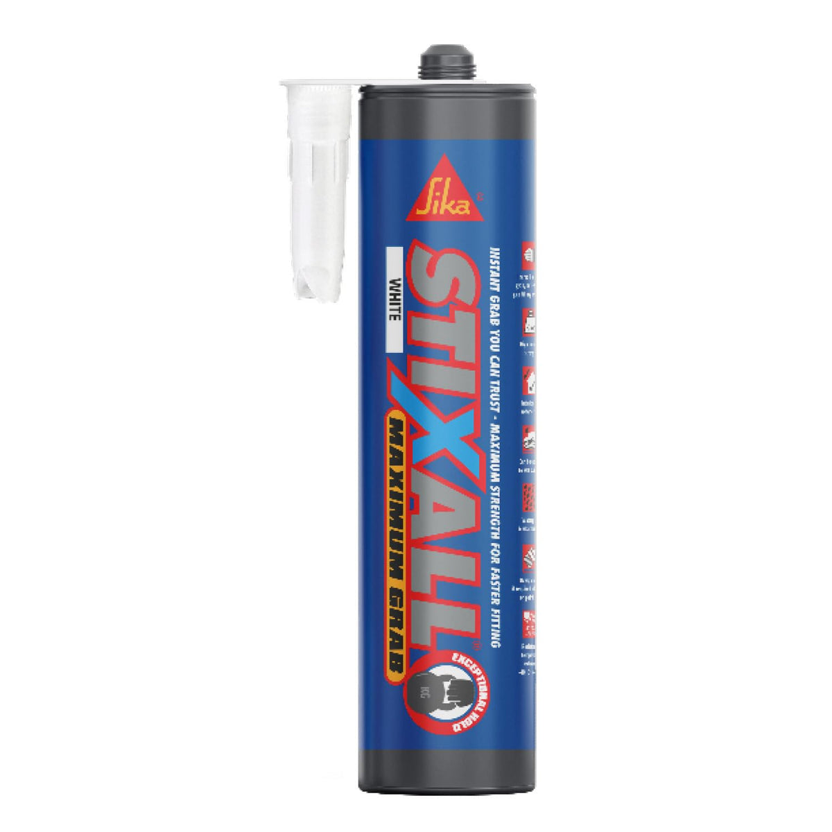 Sika Stixall Extreme Power Sealant And Adhesive, Crystal Clear, 290ml