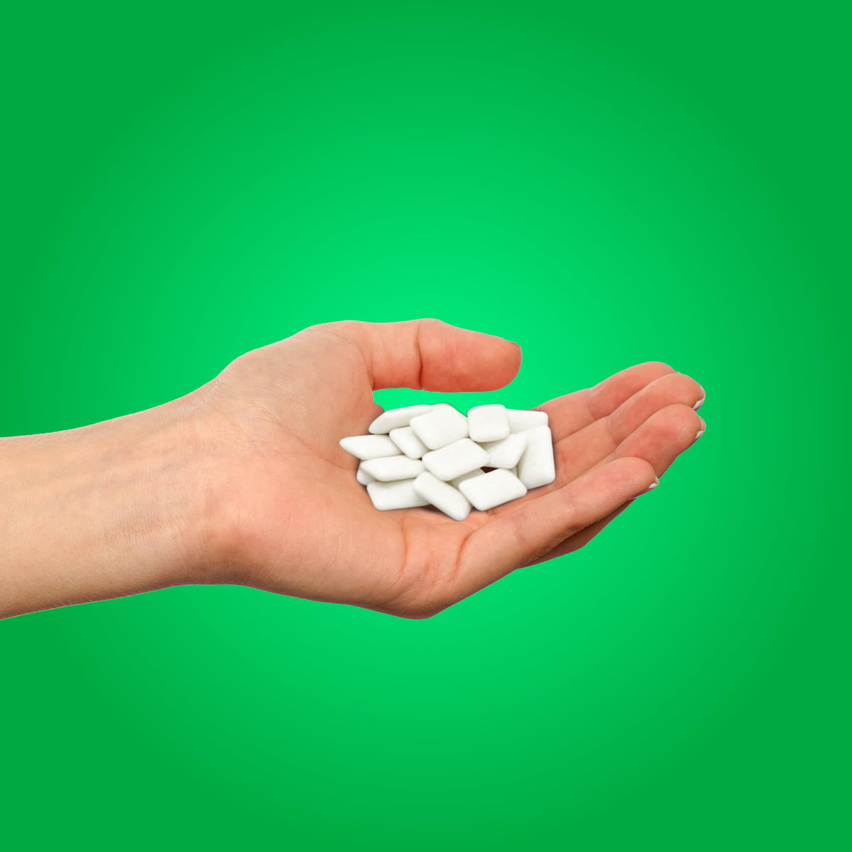 PUR Gum, Spearmint, Xylitol Gum, No Artificial flavour, 55 Count